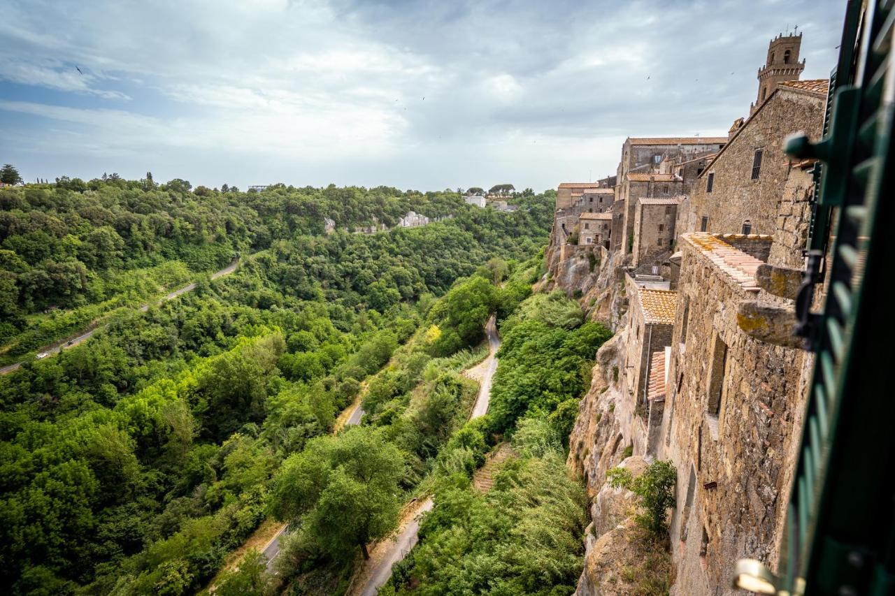 Le Antiche Viste Appartement Pitigliano Buitenkant foto