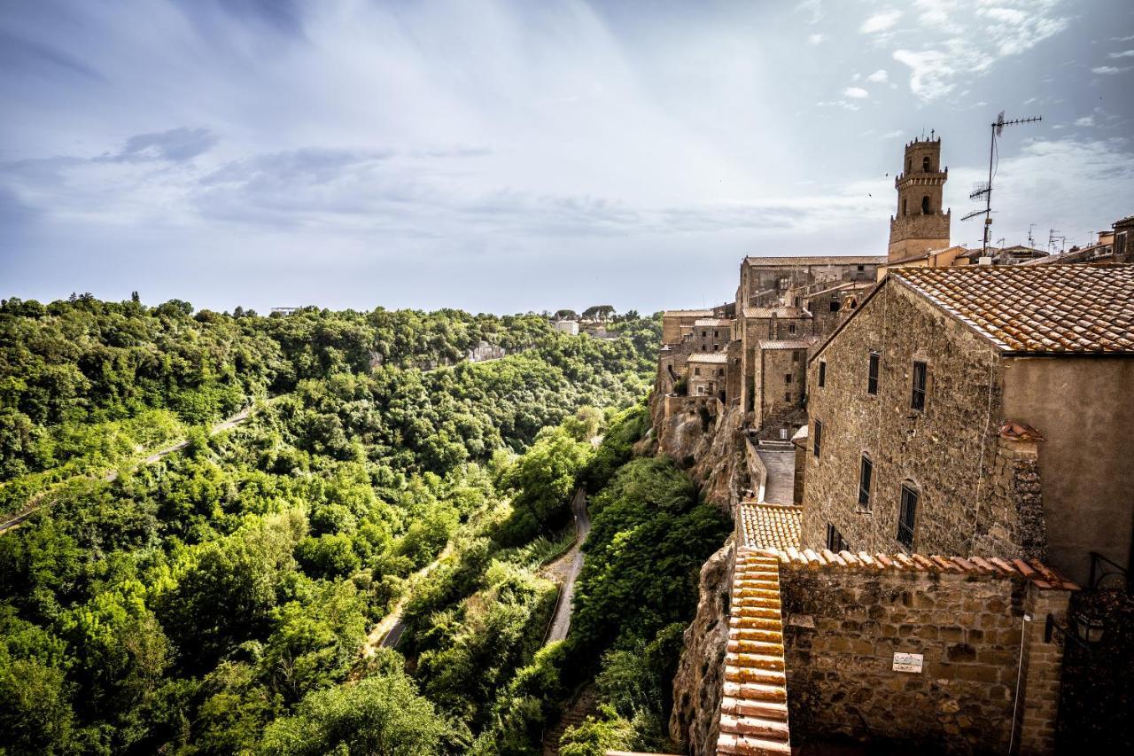 Le Antiche Viste Appartement Pitigliano Buitenkant foto